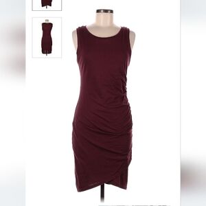 Leith maroon dress medium
